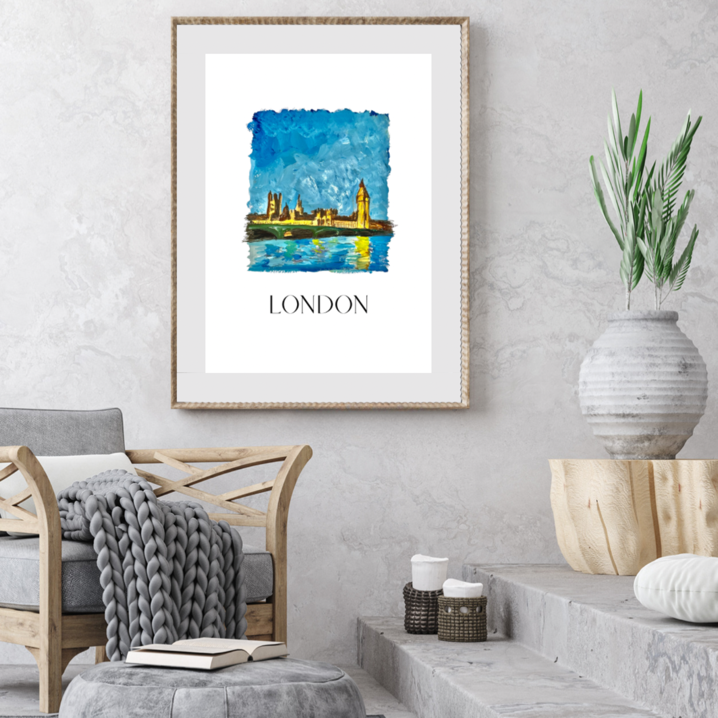 London I art print