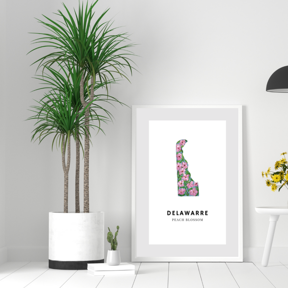 Delaware State Flower art print