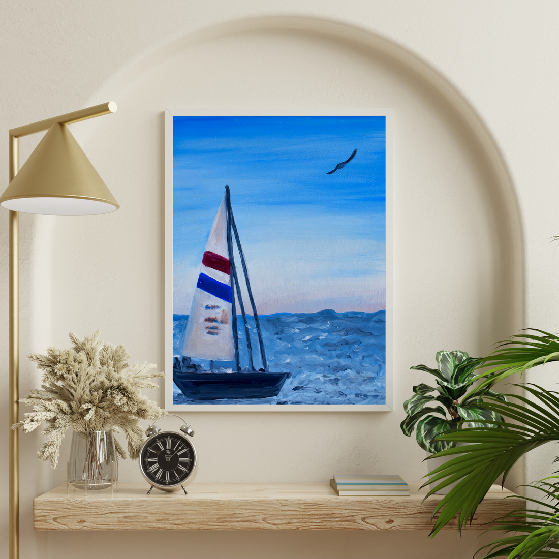 Sailboat art print