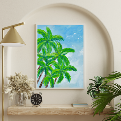 Palm art print