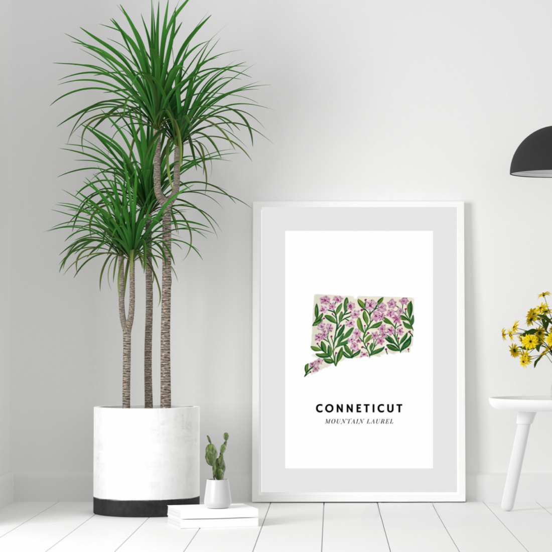 Connecticut State Flower art print