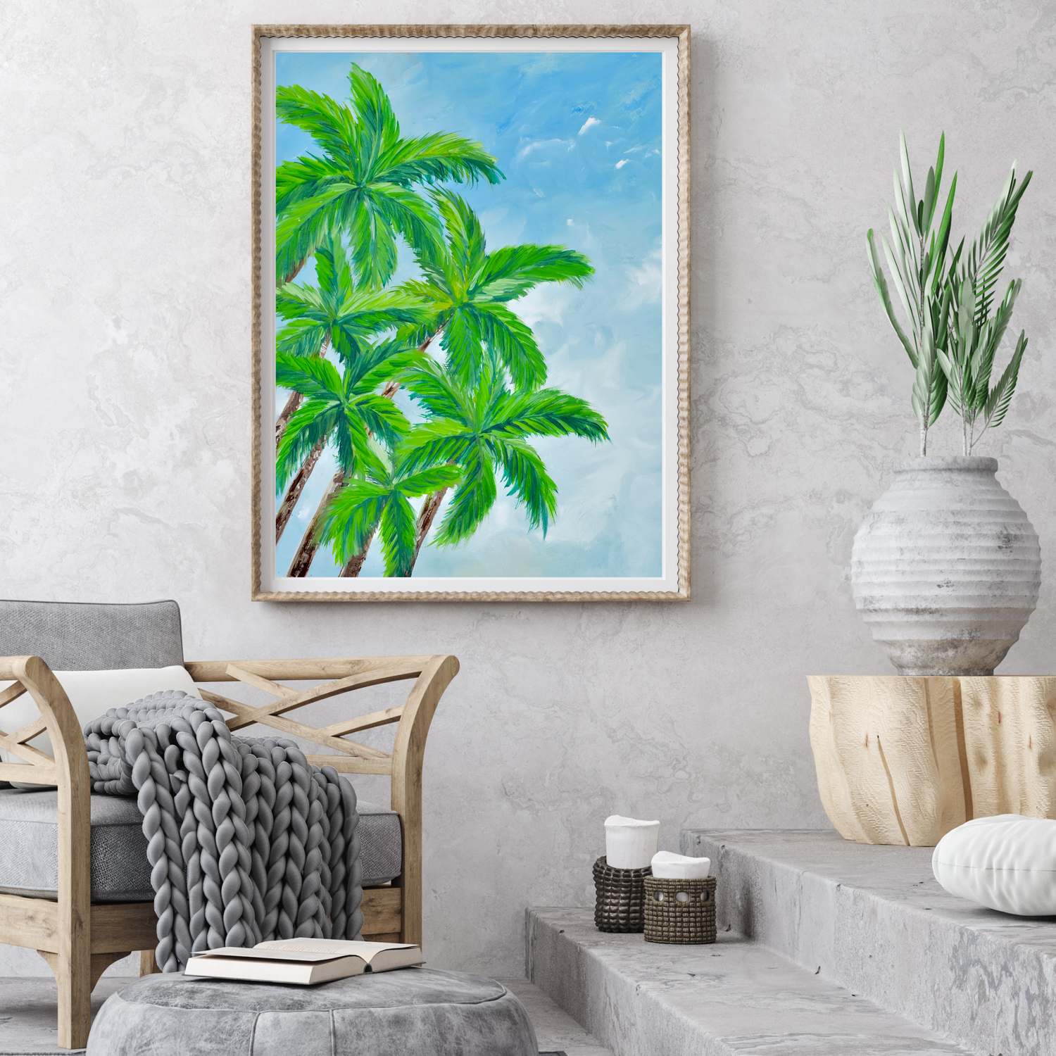 Palm art print