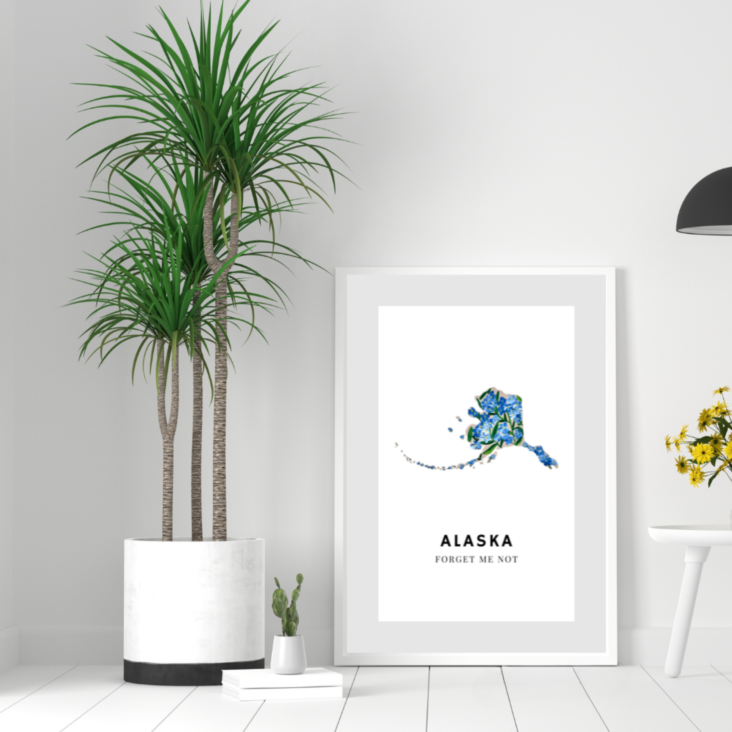 Alaska State Flower art print