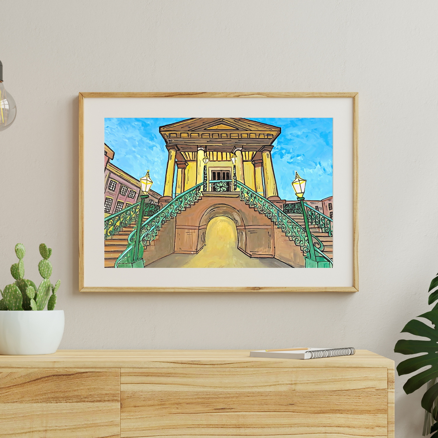 Charleston City Market art print