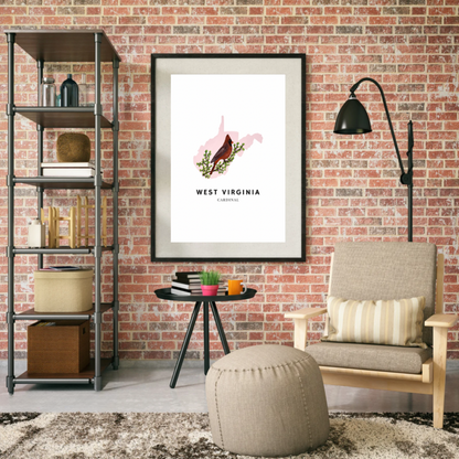 West Virginia State Bird art print