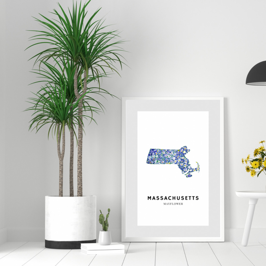 Massachusetts State Flower art print