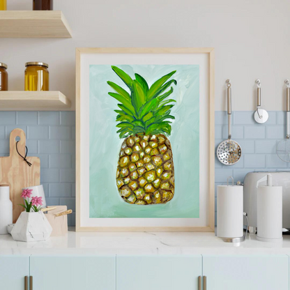 Pineapple art print