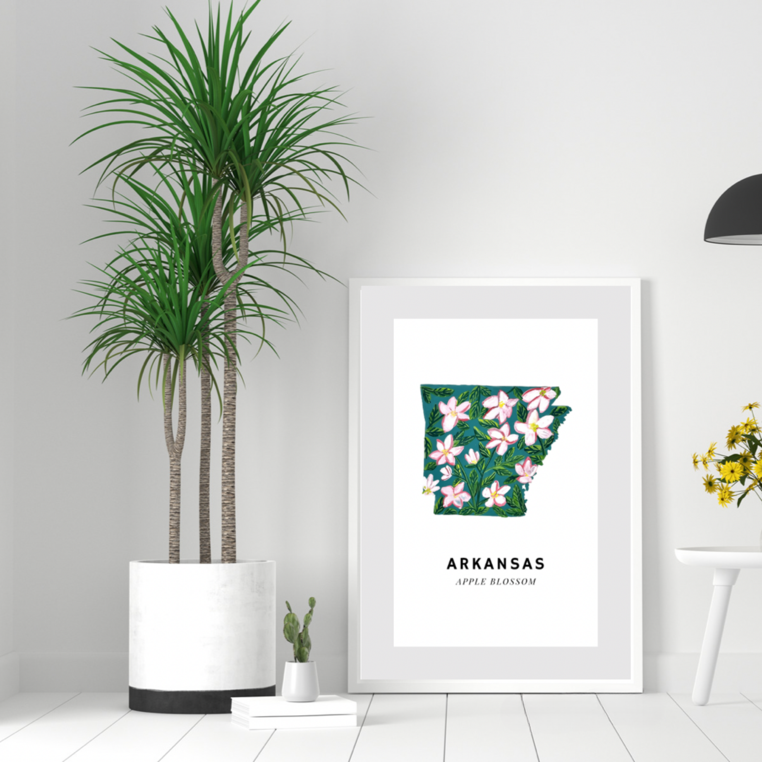 Arkansas State Flower art print