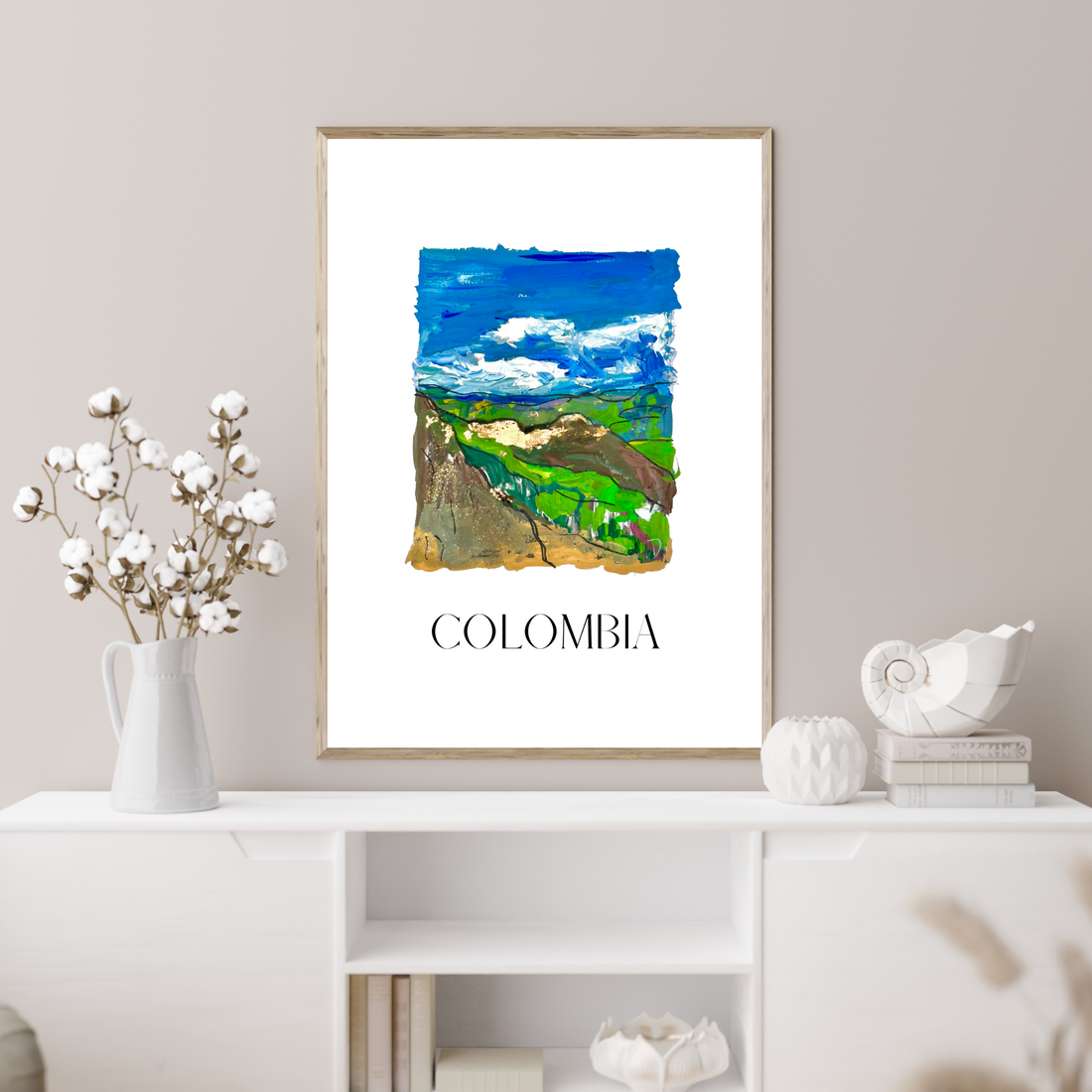 Colombia I art print