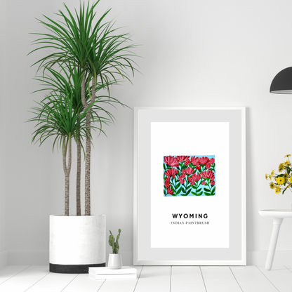 Wyoming State Flower art print