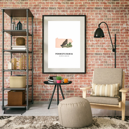 Pennsylvania State Bird art print