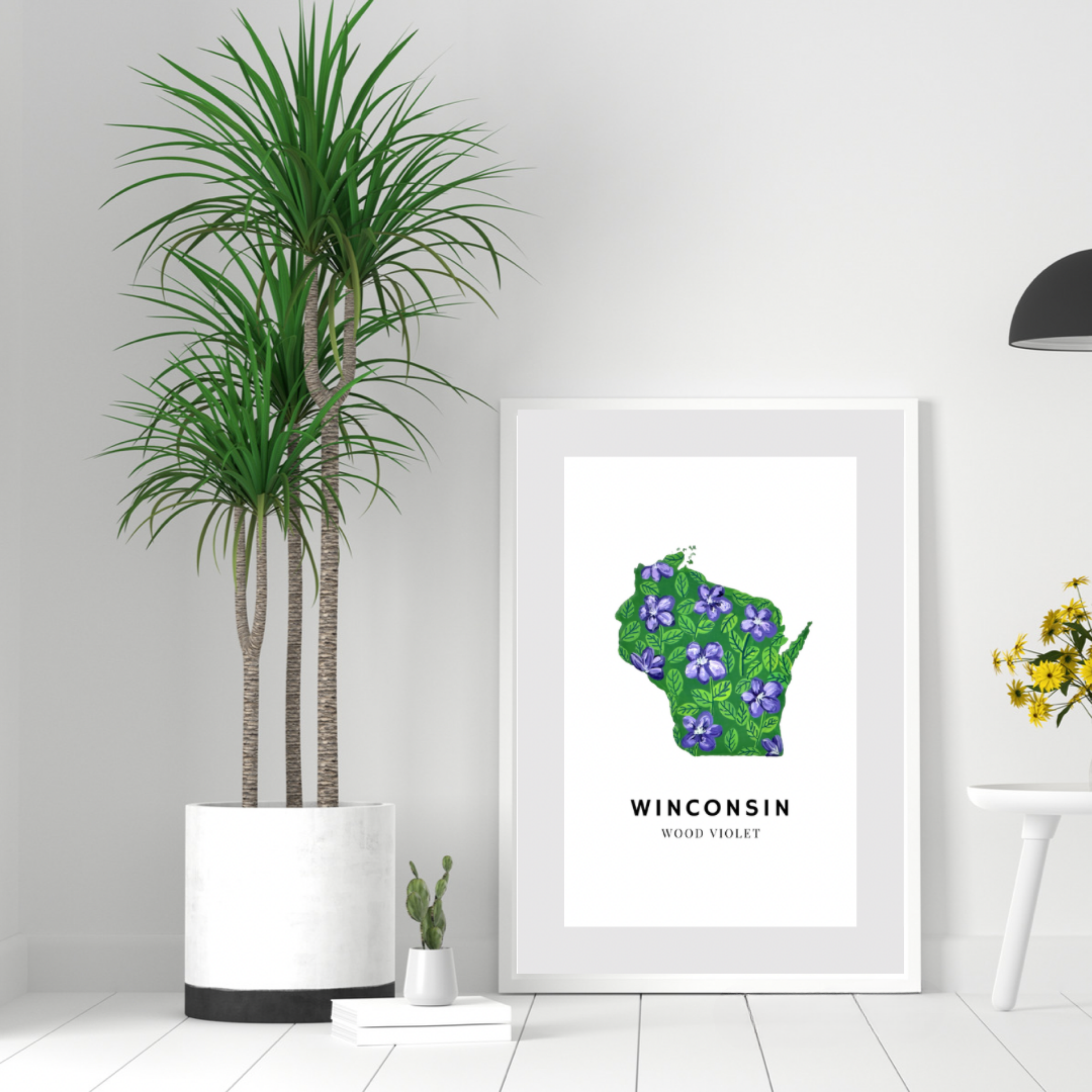 Wisconsin State Flower art print