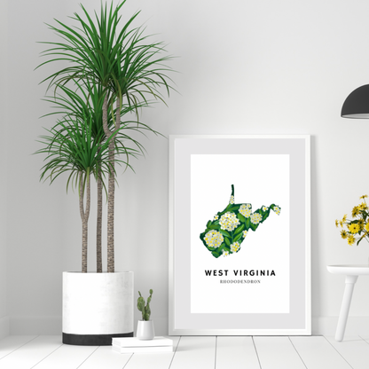 West Virginia State Flower art print