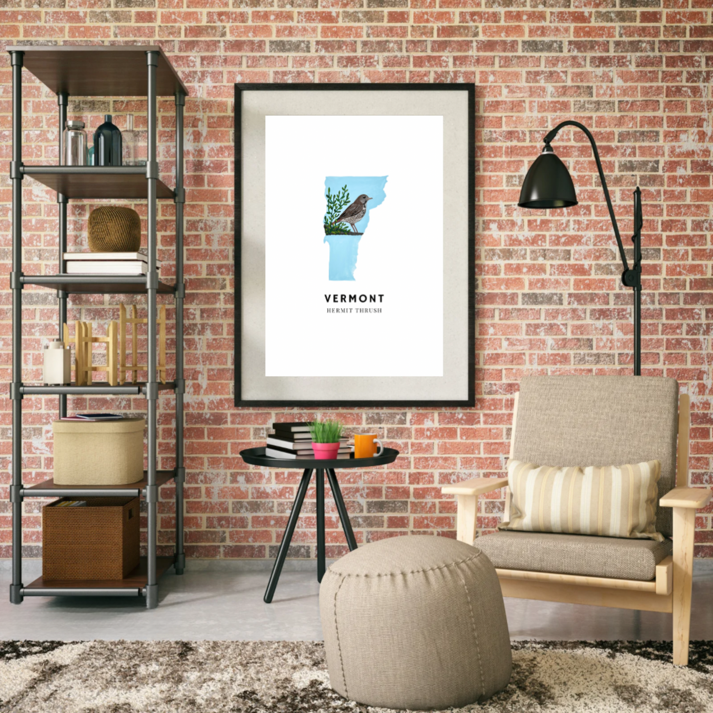 Vermont State Bird art print