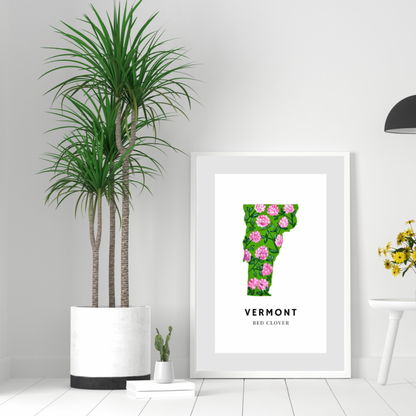 Vermont State Flower art print