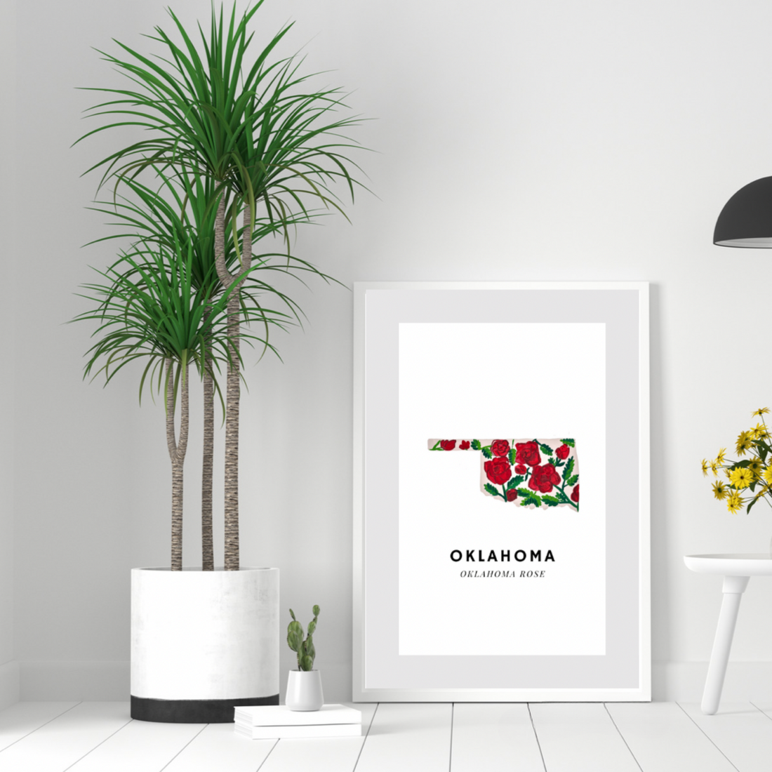 Oklahoma State Flower art print