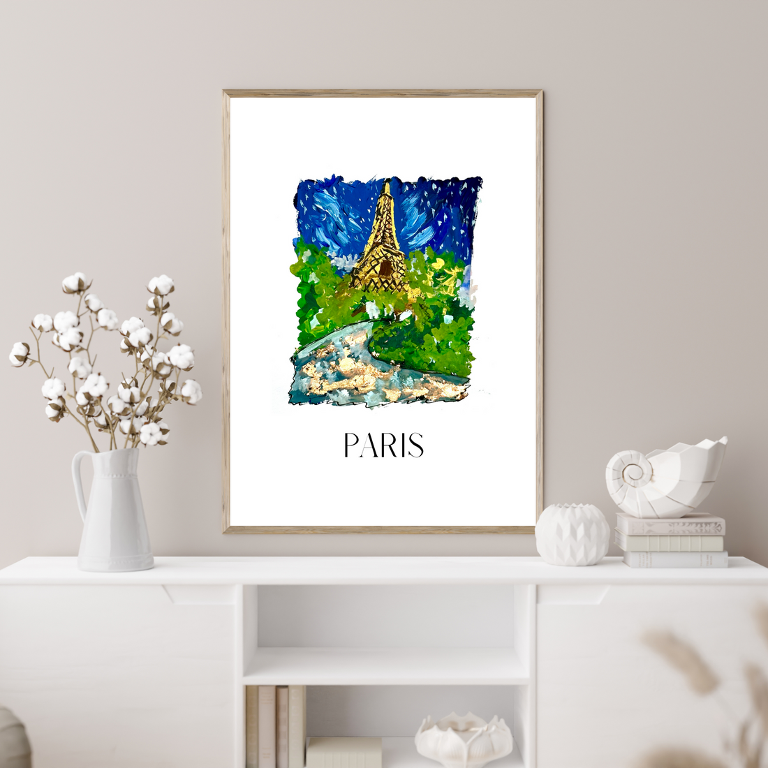 Paris Night 2 art print