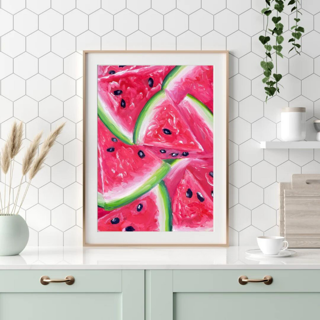 Watermelon art print