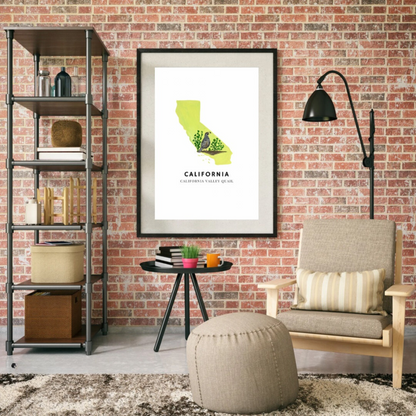 California State Bird art print