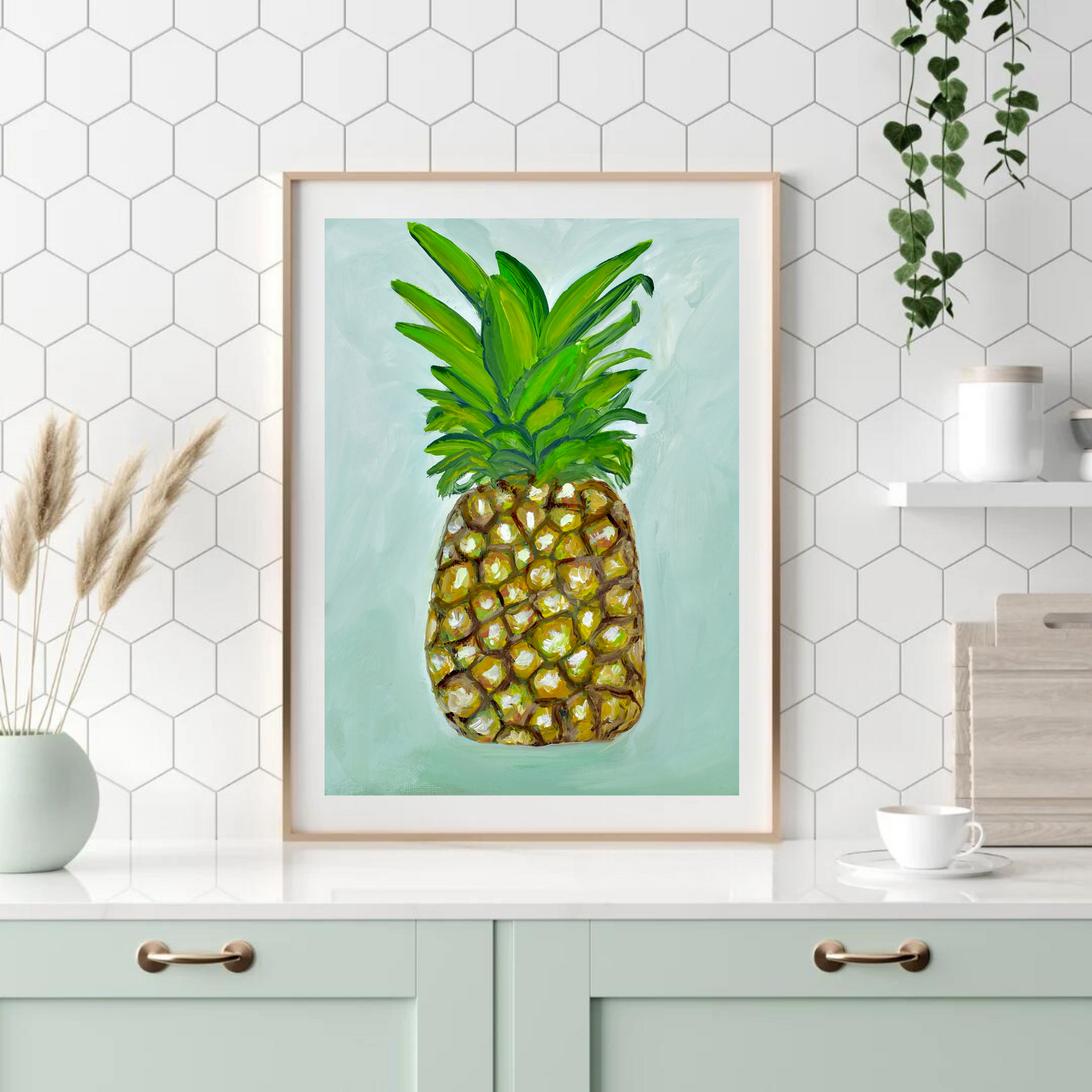 Pineapple art print