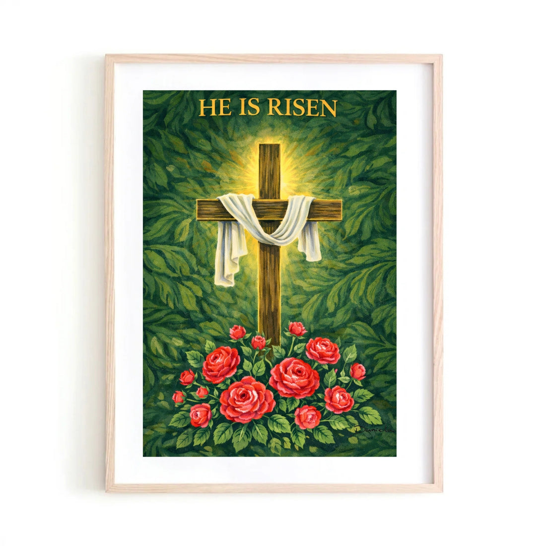 He is Risen Art Print