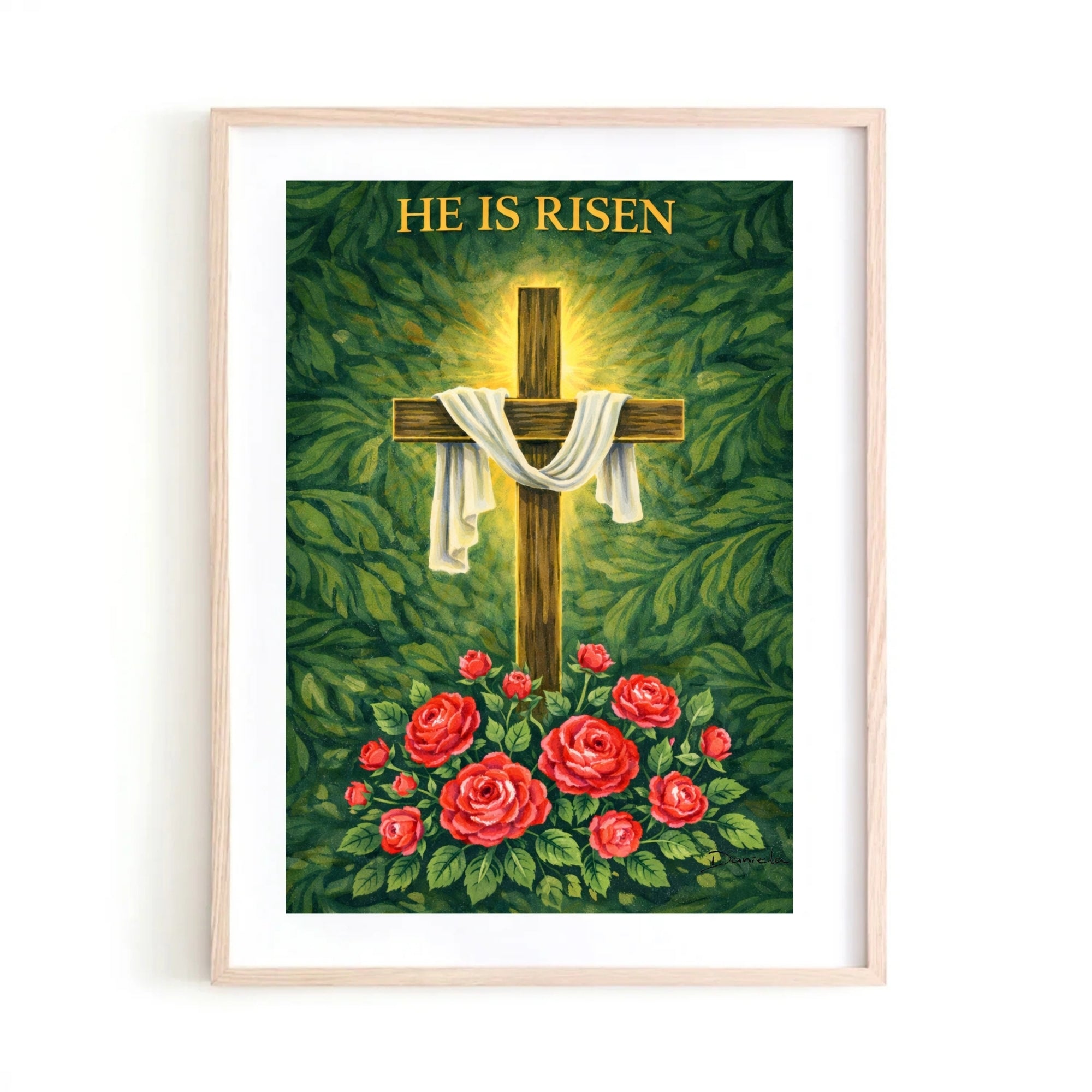 He is Risen Art Print