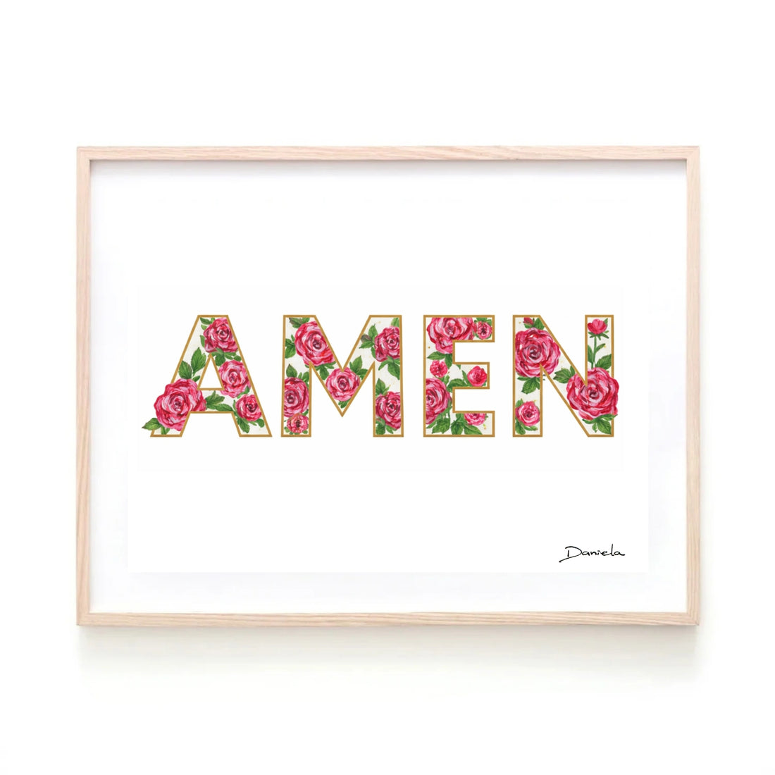 Amen Art Print