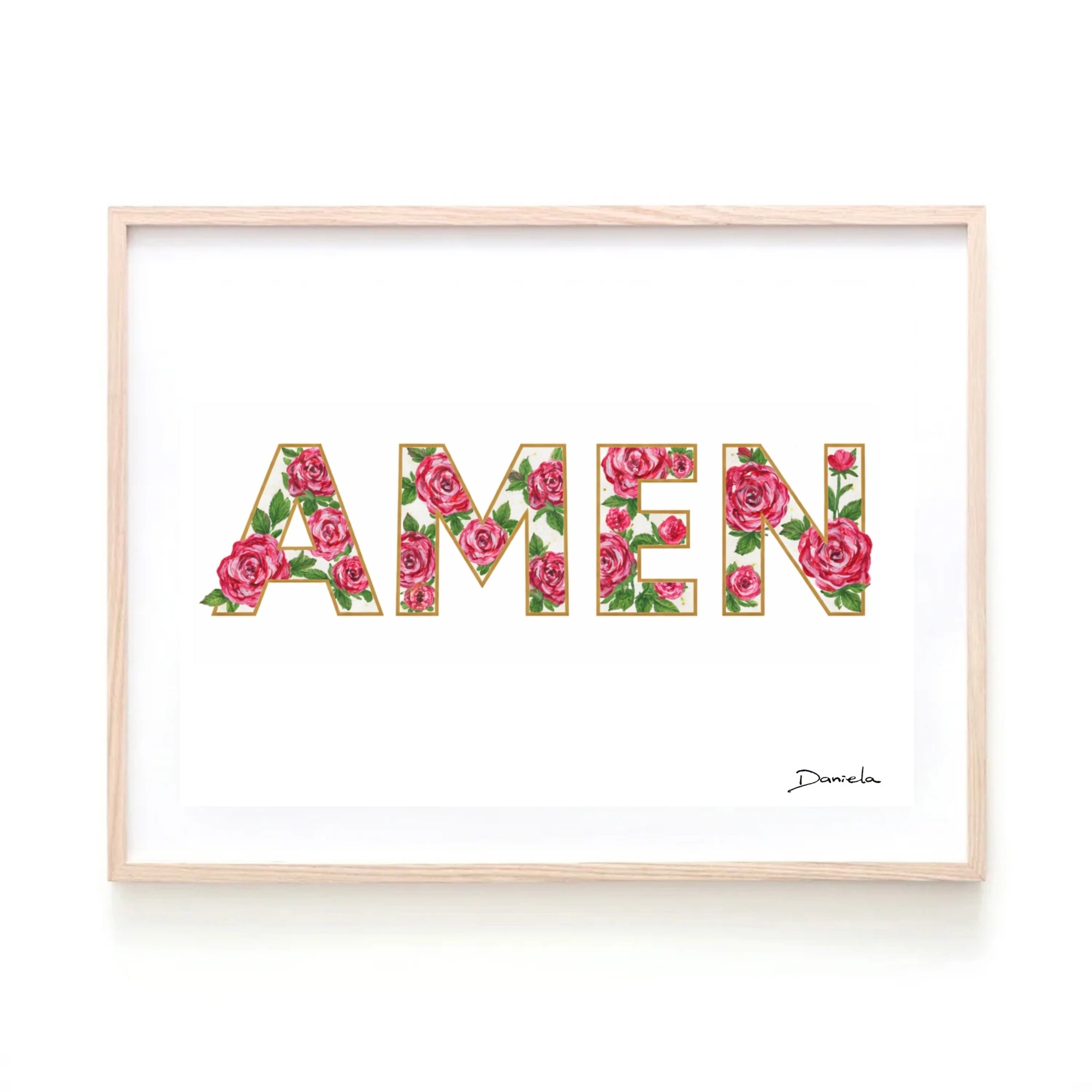 Amen Art Print
