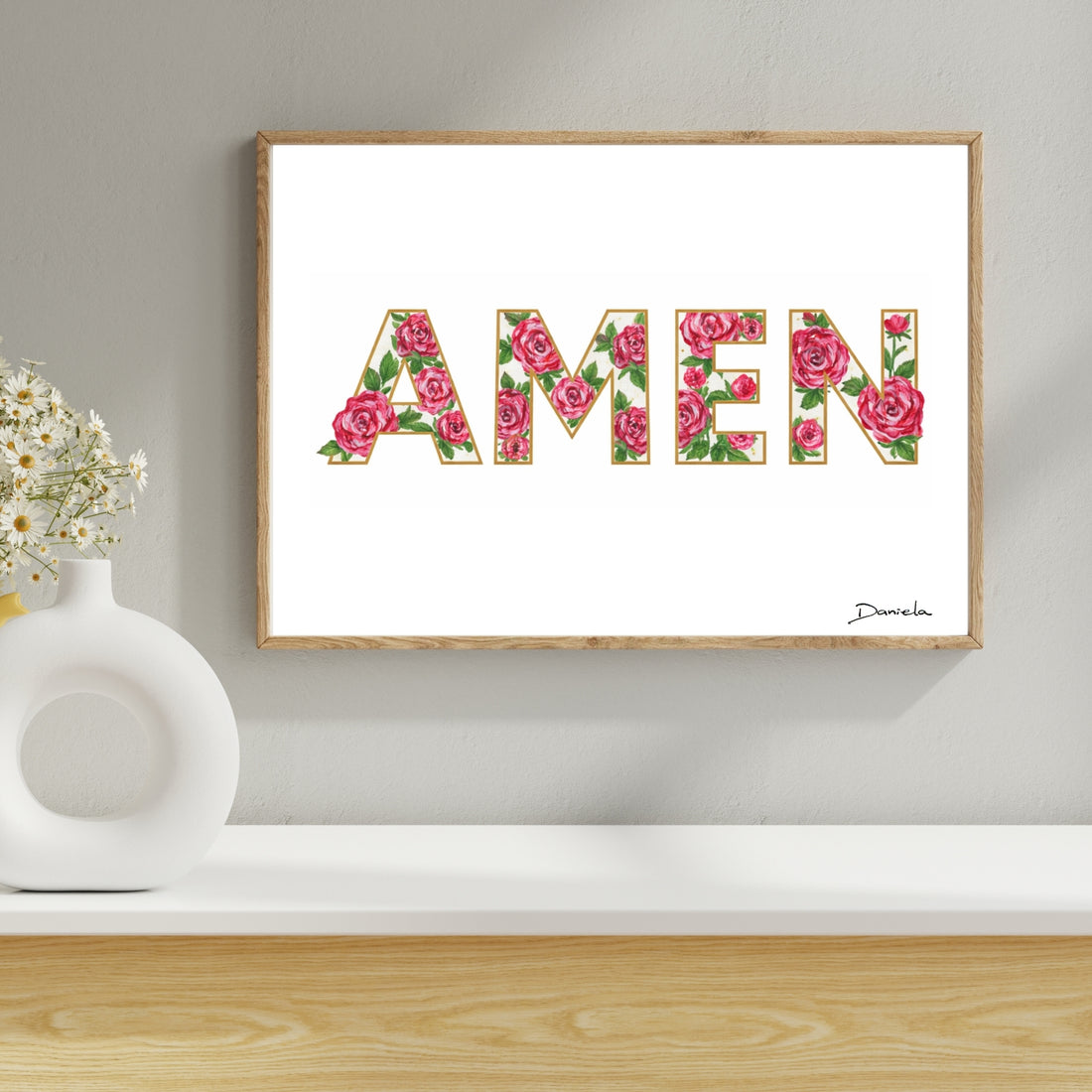 Amen Art Print