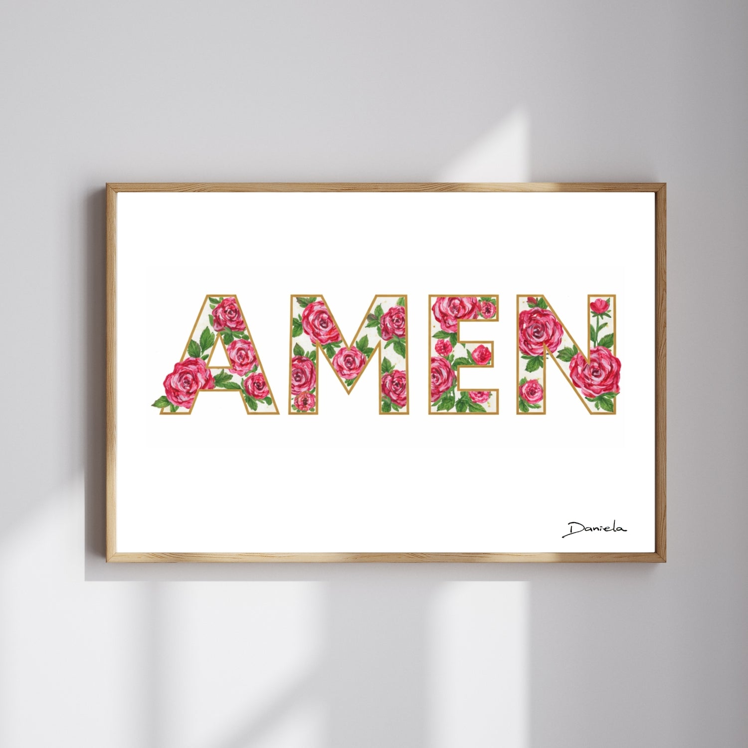 Amen Art Print