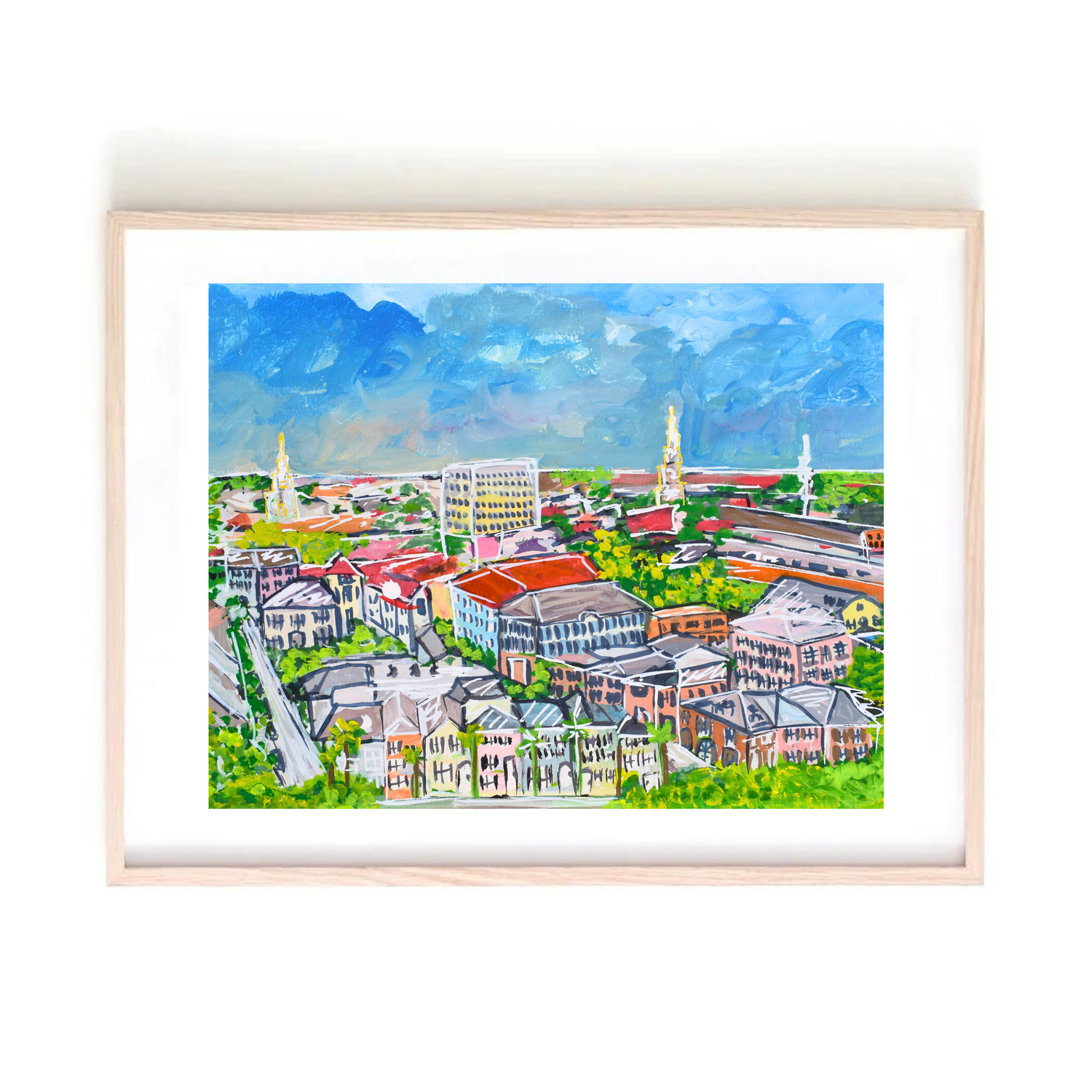 Charleston City art print