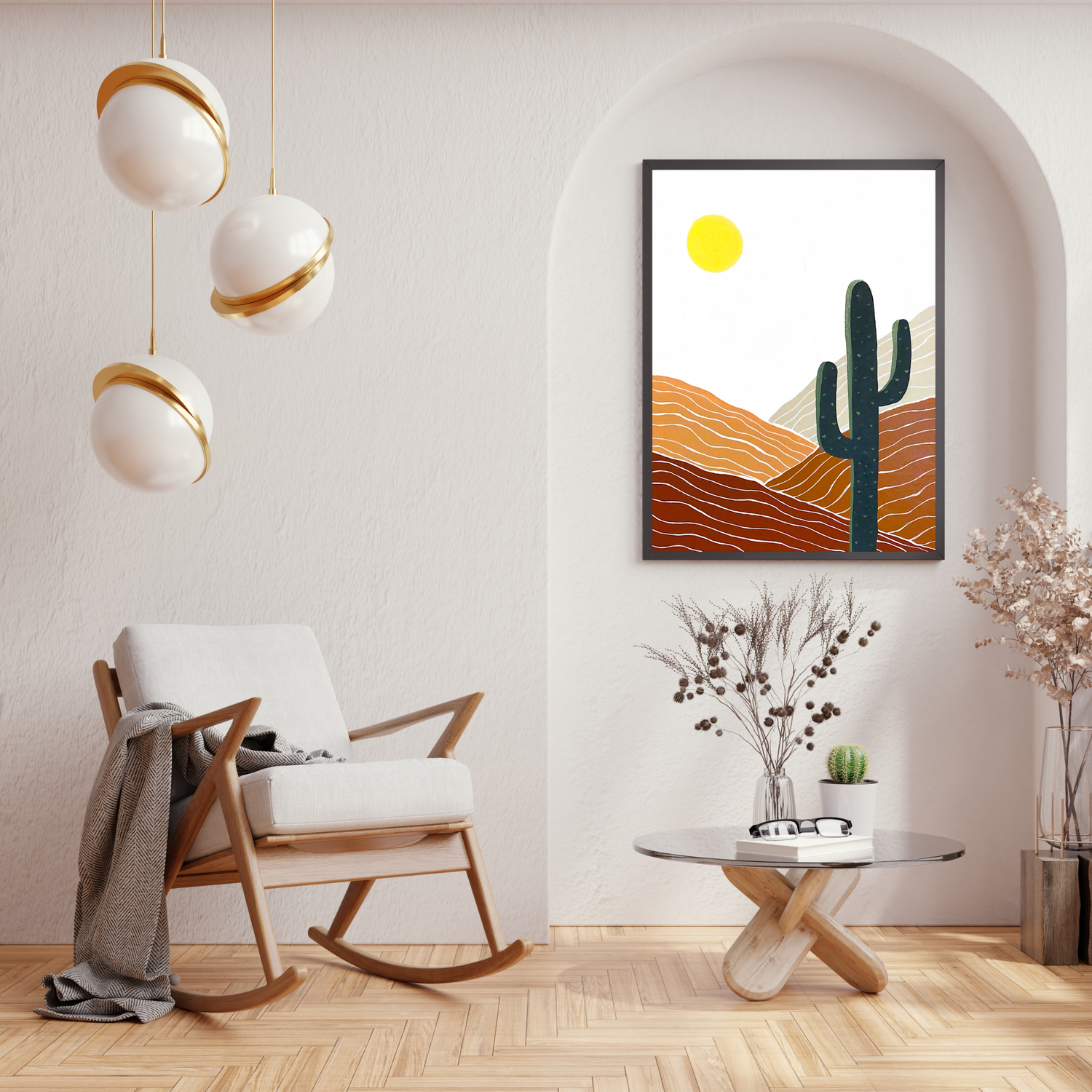 Desert art print