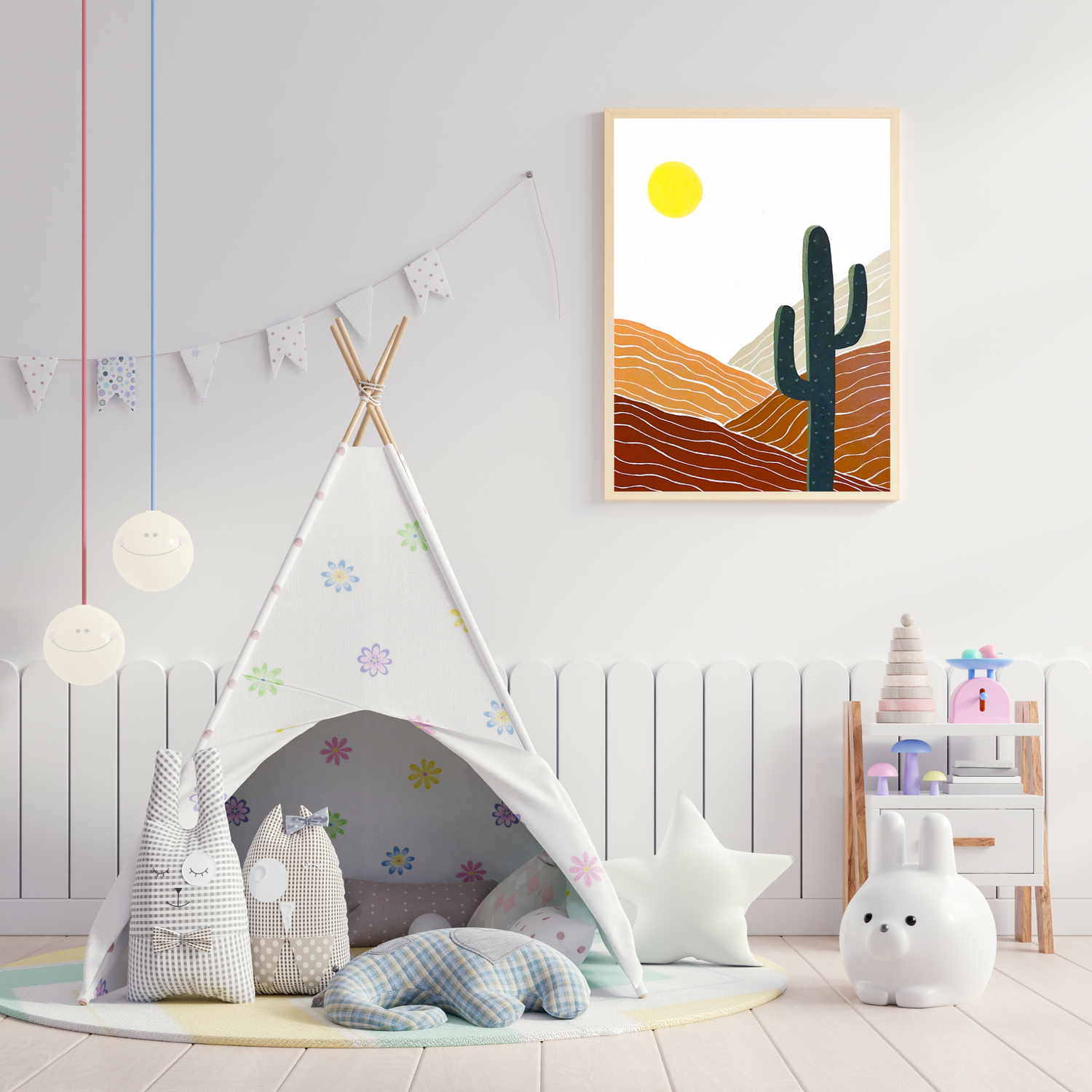 Desert art print