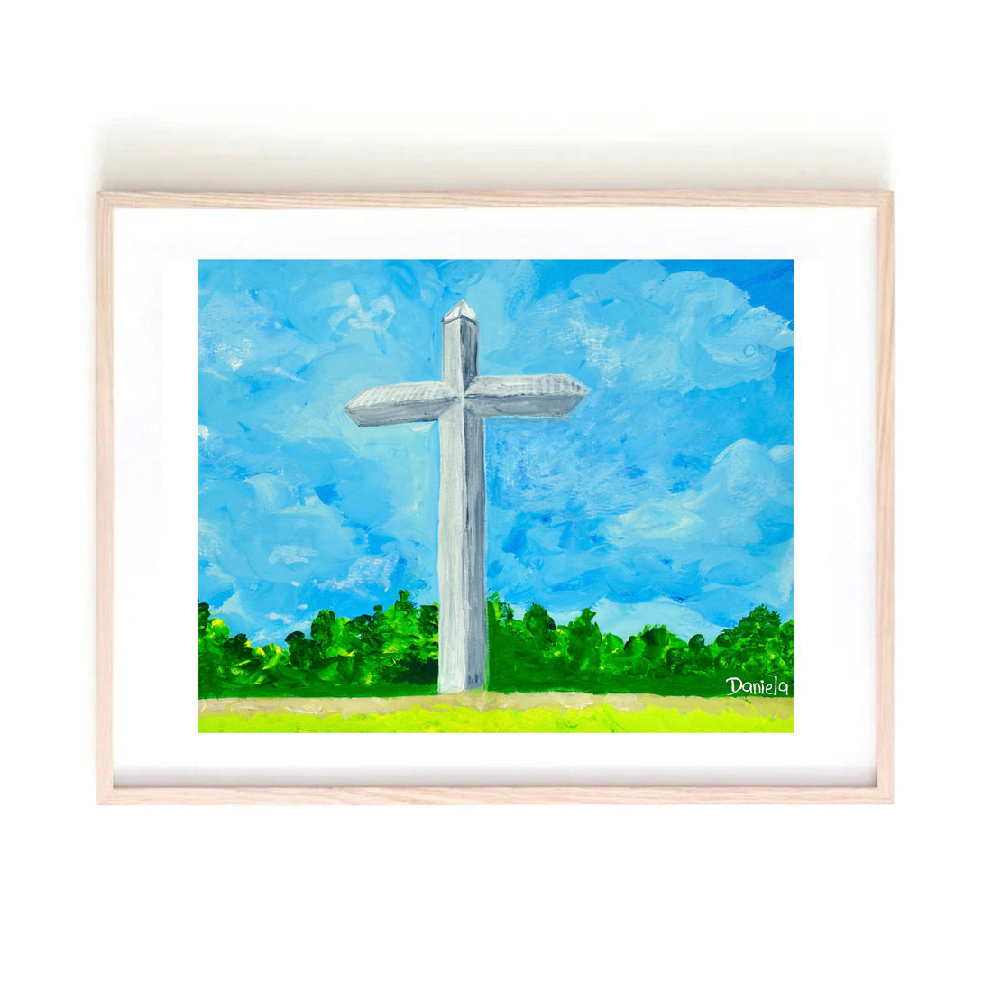 Cross art print