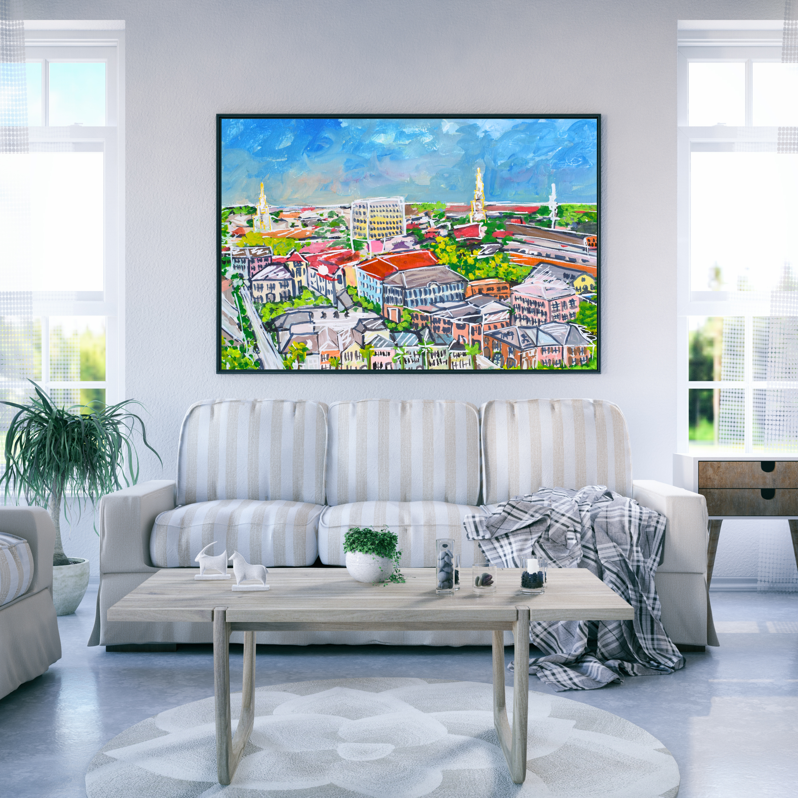 Charleston City art print