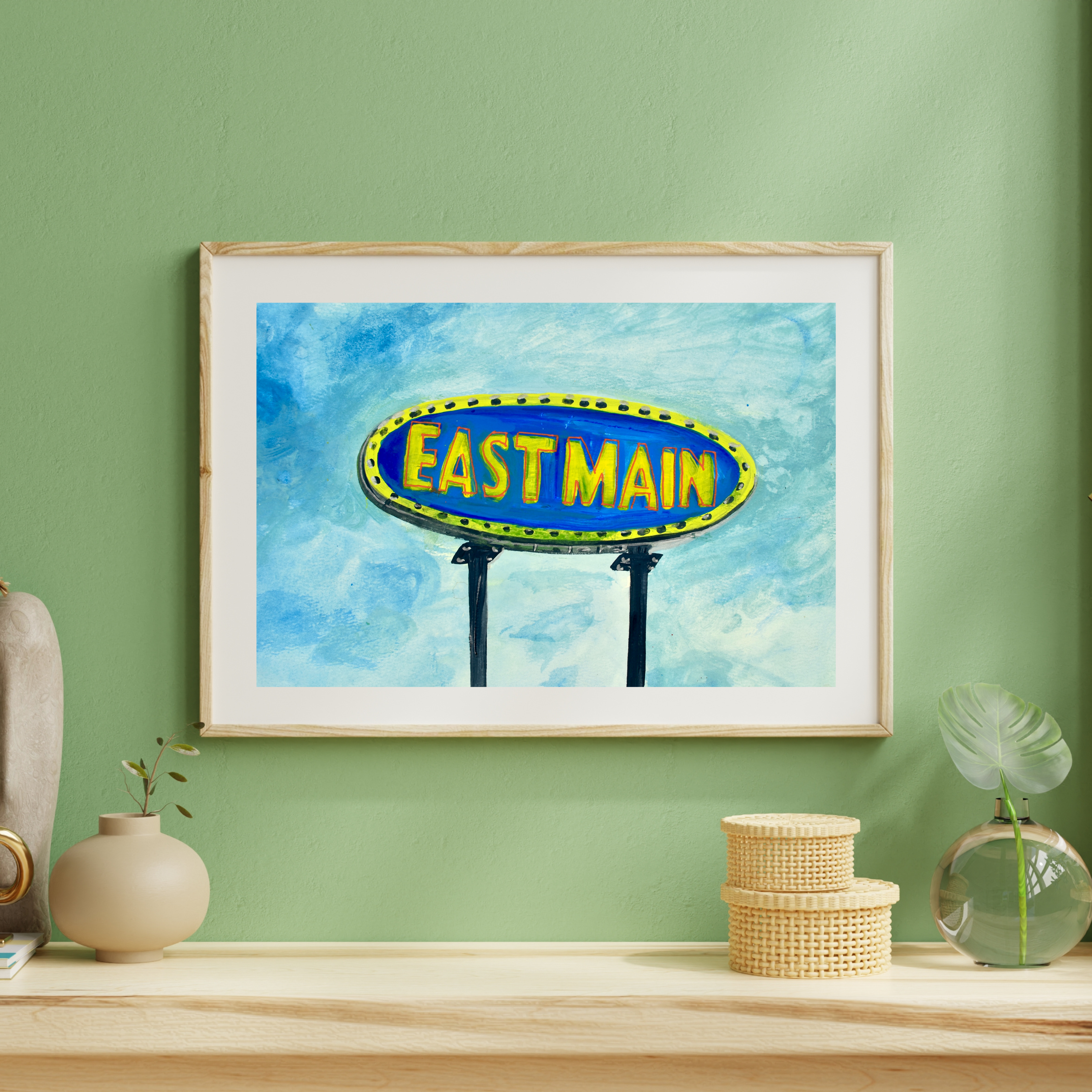 East main art print