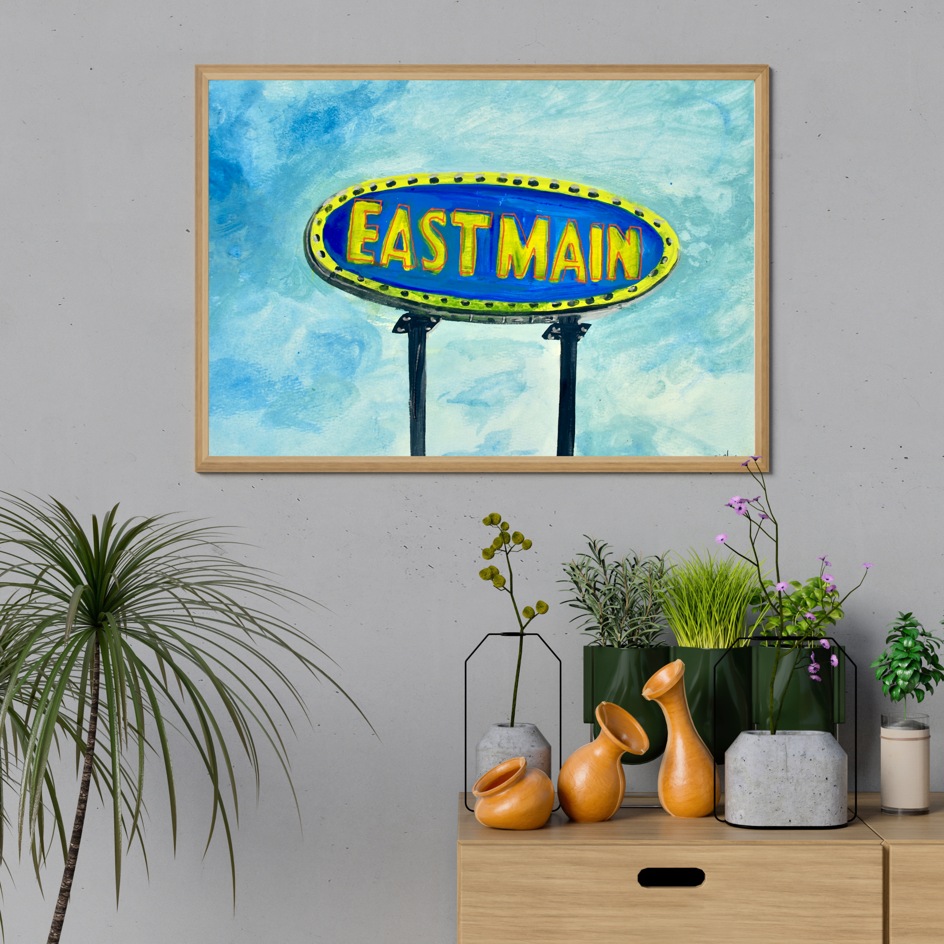 East main art print