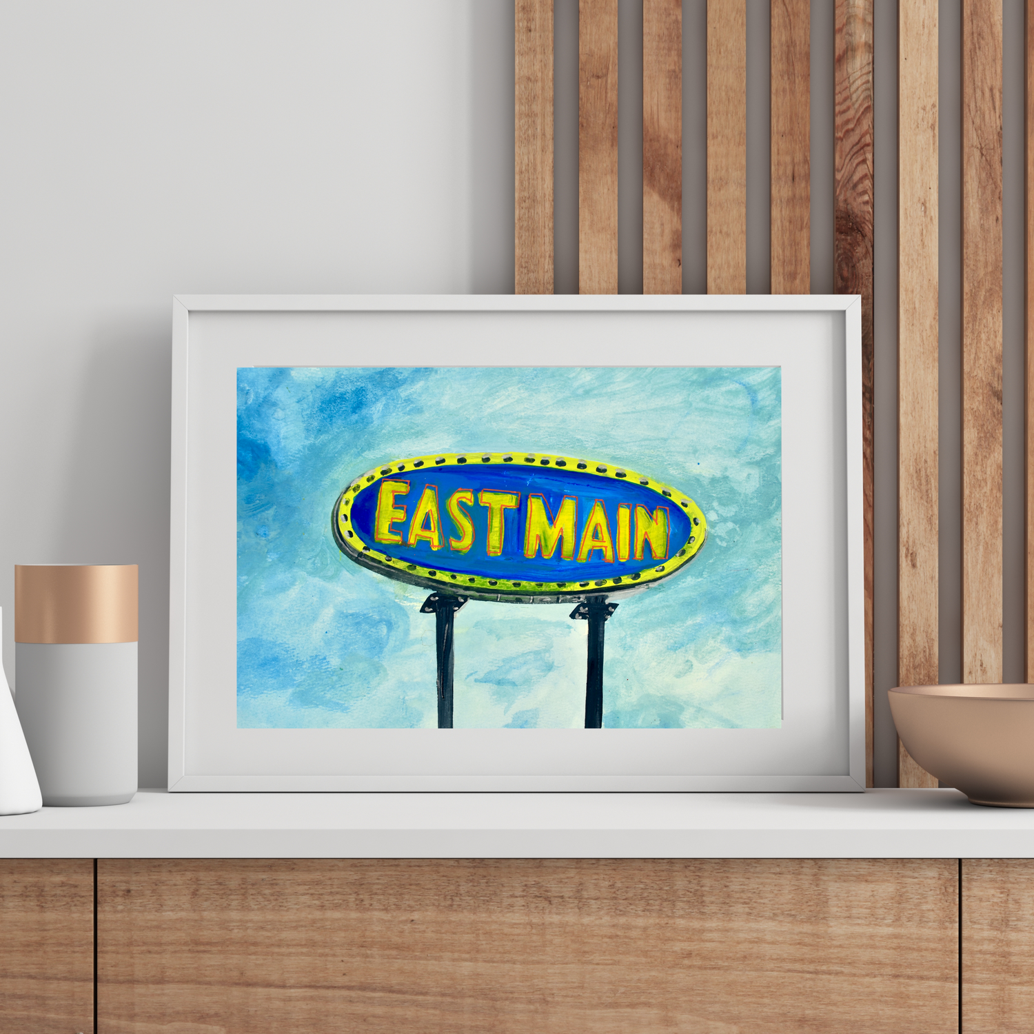 East main art print