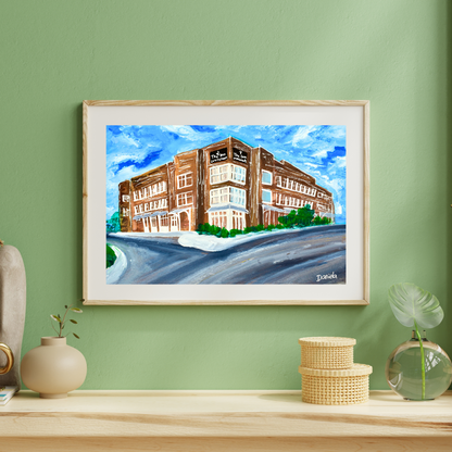 The Inn Crossroom art print