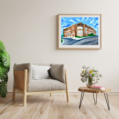 The Inn Crossroom art print