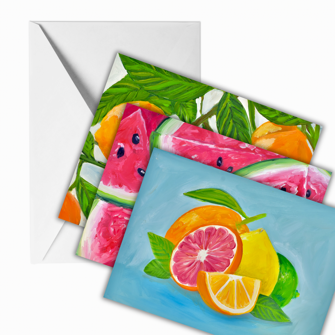 Fruits Greeting Card (6-designs)