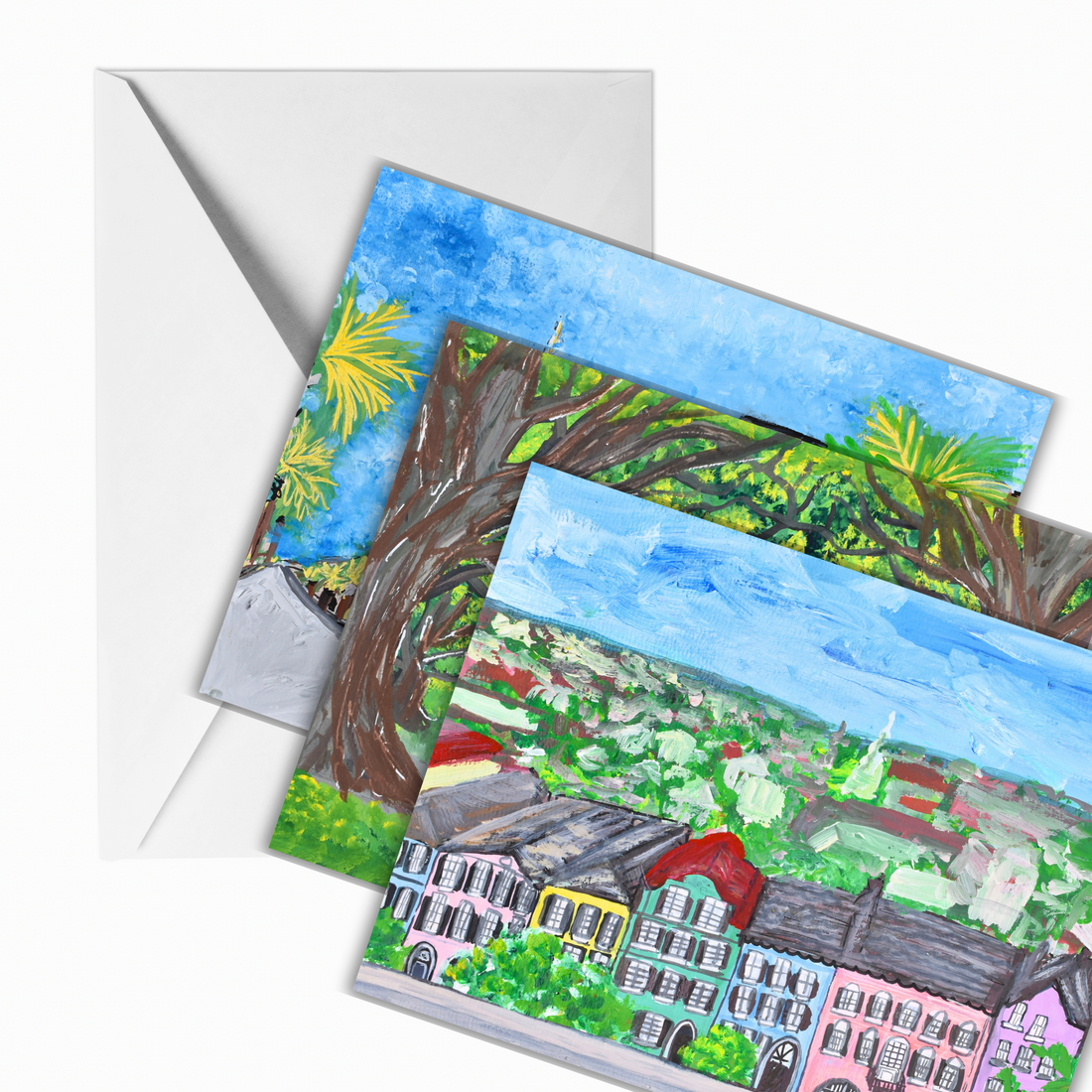 Charleston city Greeting Cards (9-designs)