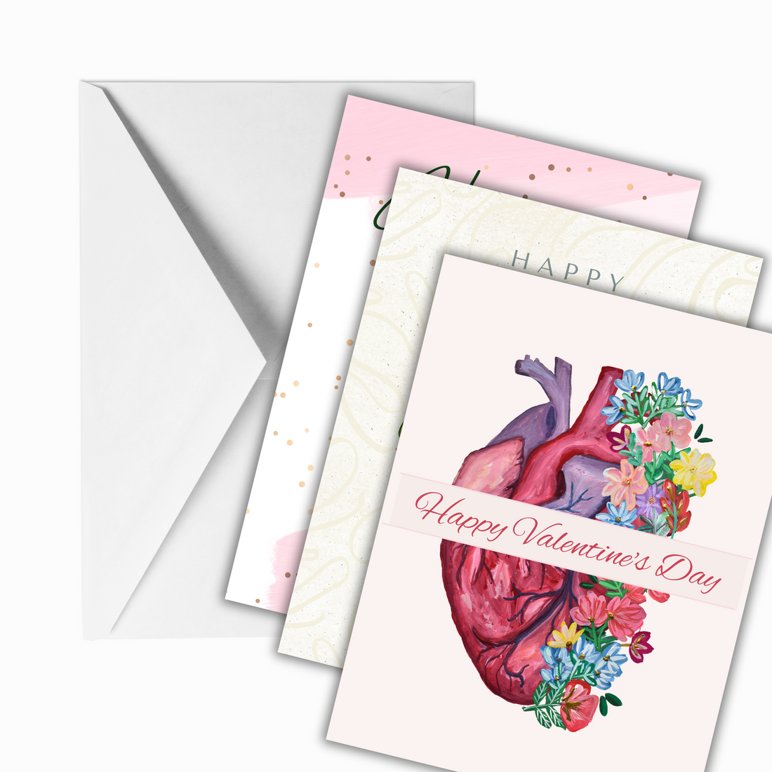 Valentines Day’s Greeting Cards (7-designs)