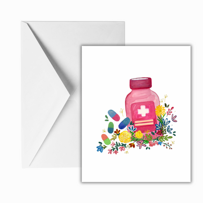 Medicine collection 3 greeting cards (16-designs)