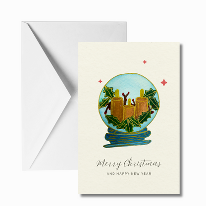 Merry Christmas Greeting Card (11-designs)