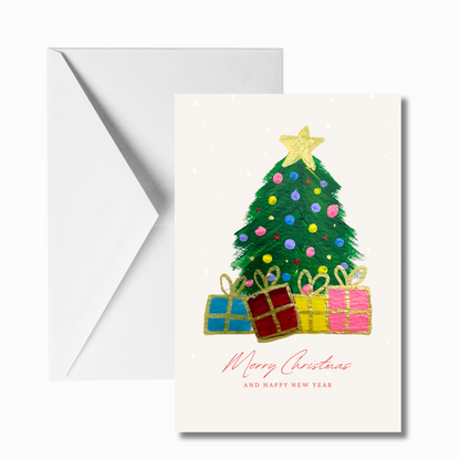 Merry Christmas Greeting Card (11-designs)