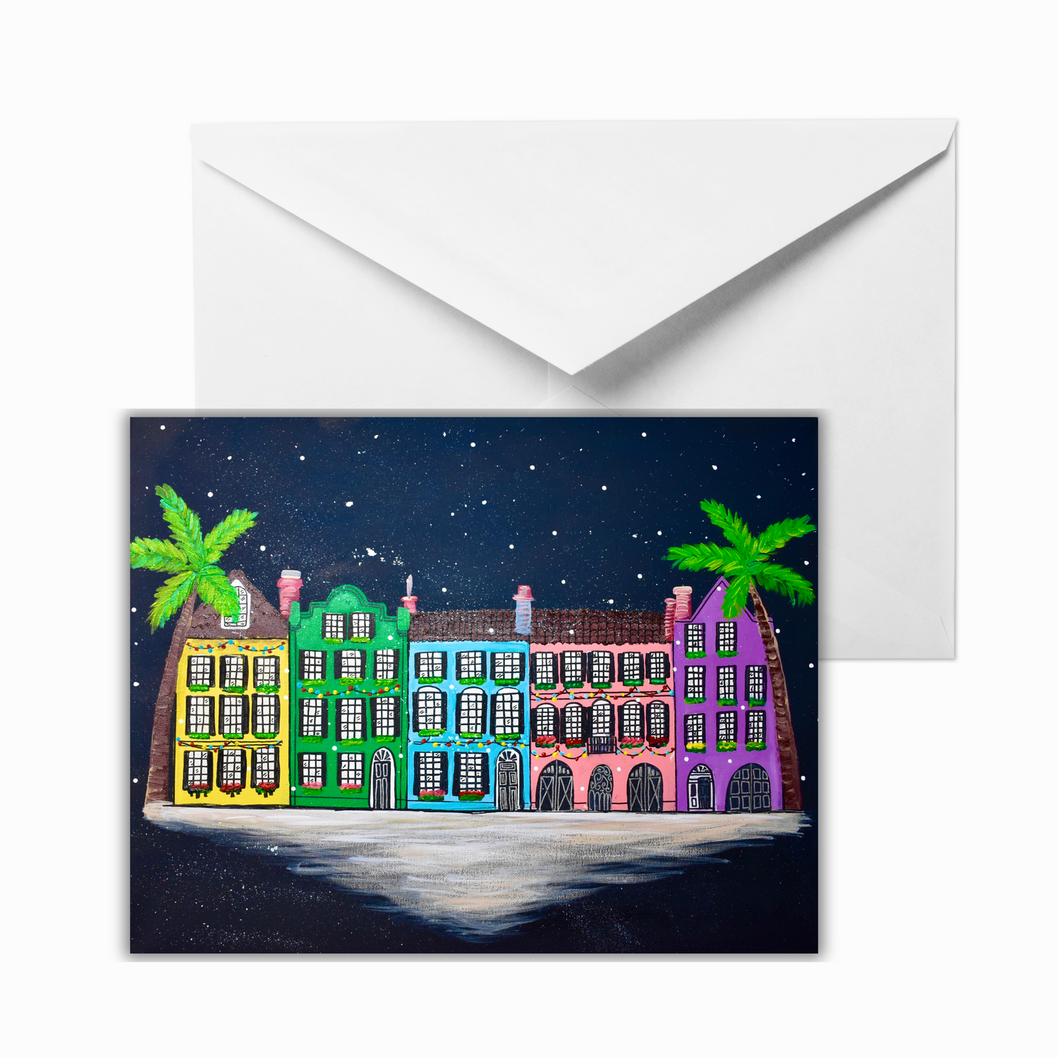 Charleston Christmas Greeting Cards (5-designs)