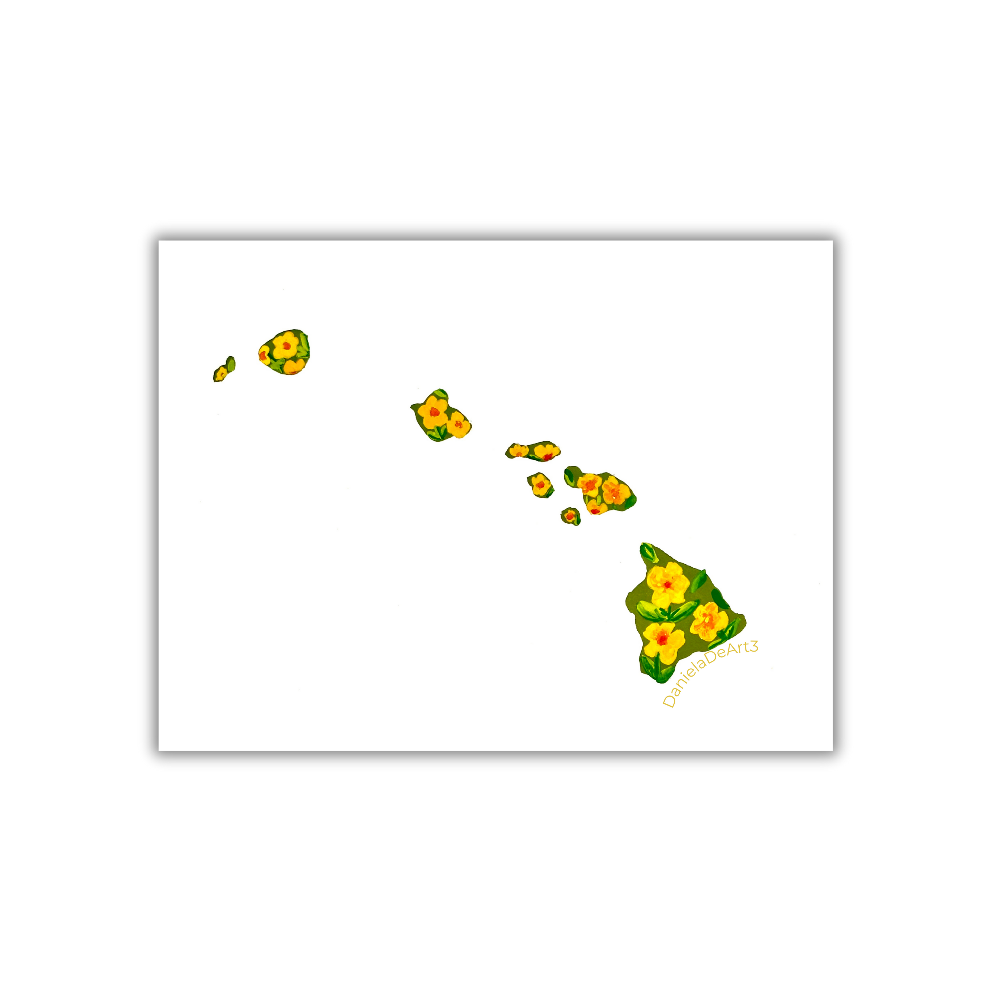 Hawaii state flower magneto