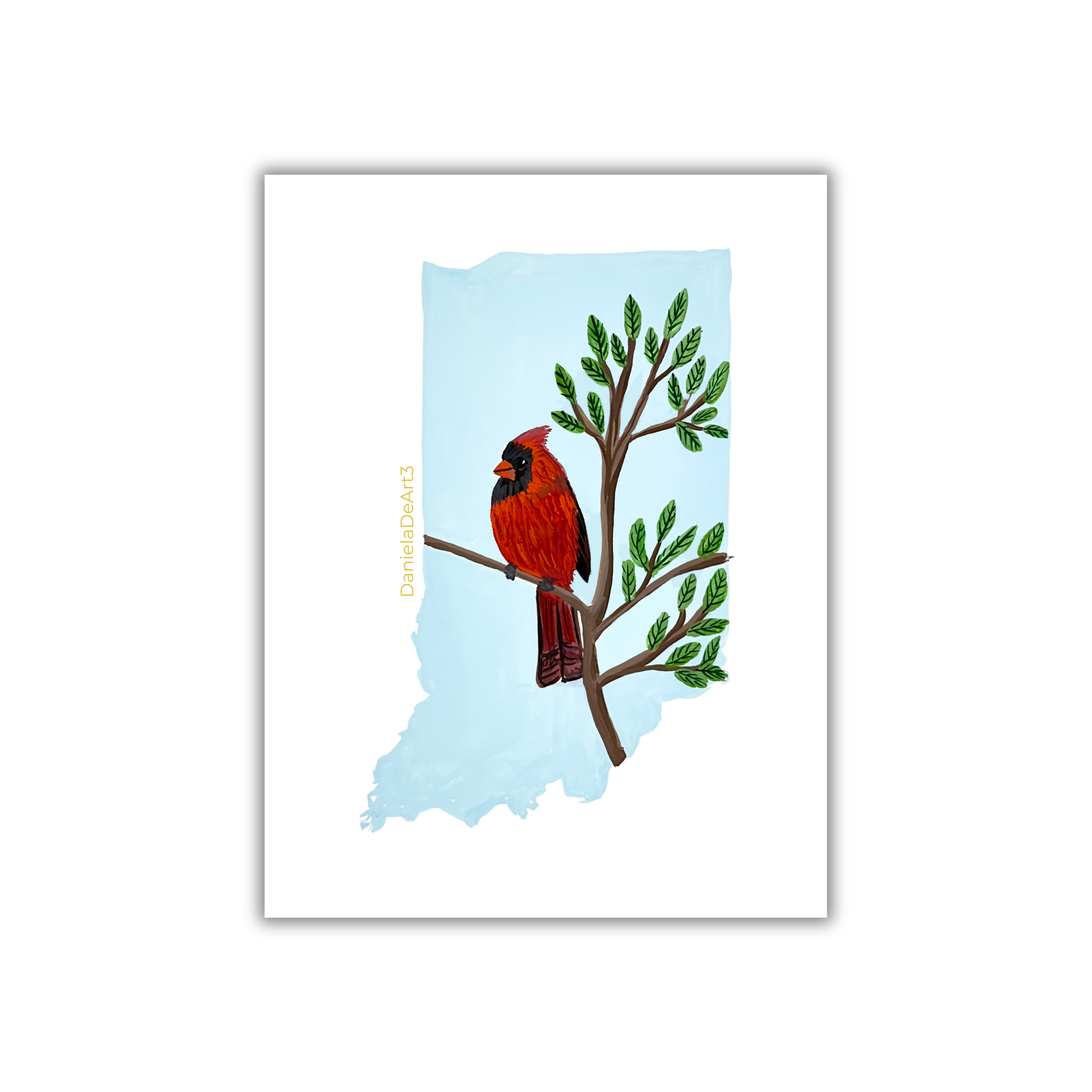 Indiana state bird magneto