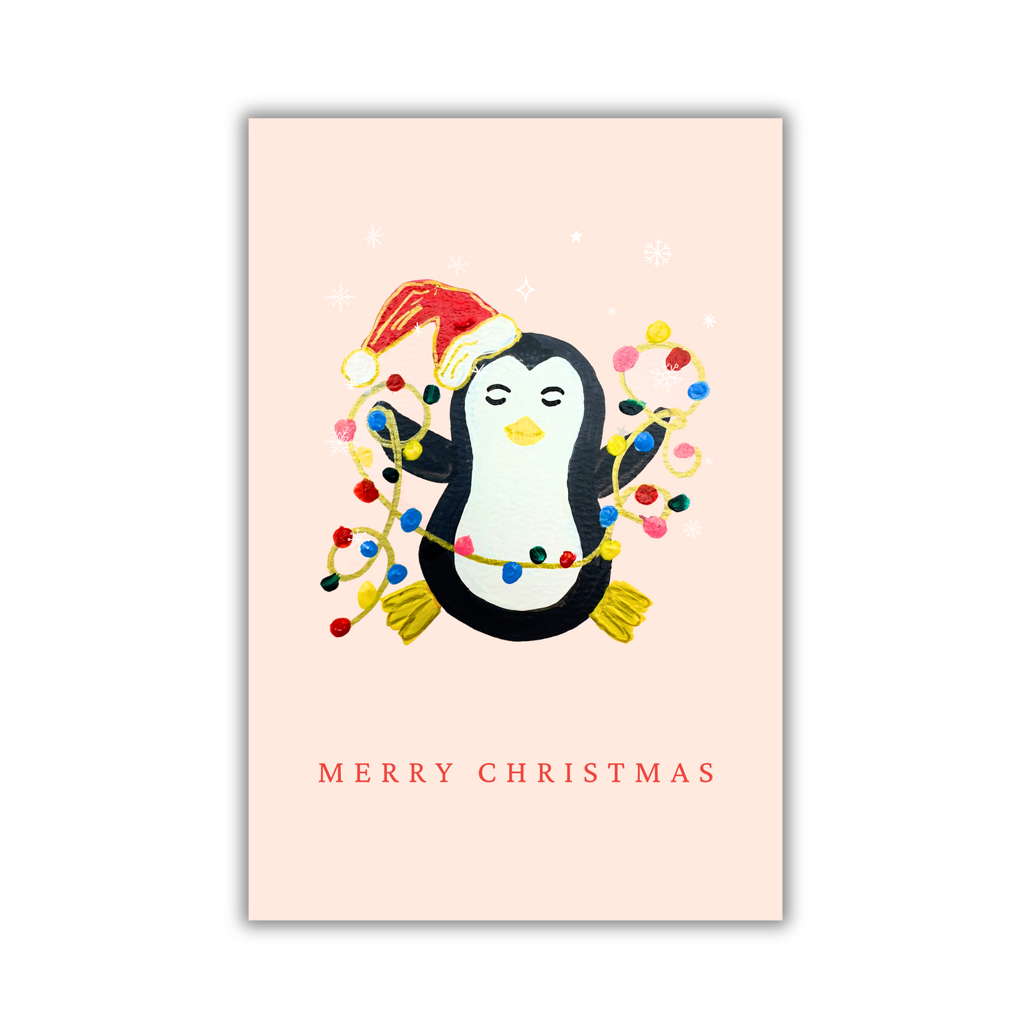 Christmas Penguin Magneto